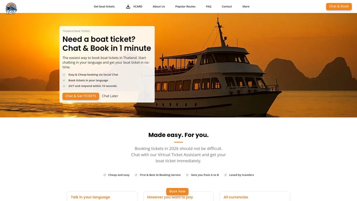 Port Station Koh Tao Guide: Essential Tips for 2026 Travelers - Thailand Boat Tickets: Seamless Ferry Bookings & Support