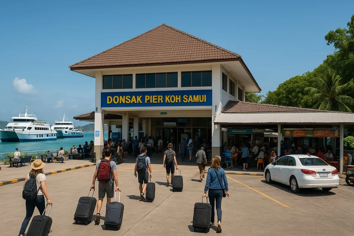 Facilities and Services at Donsak Pier
