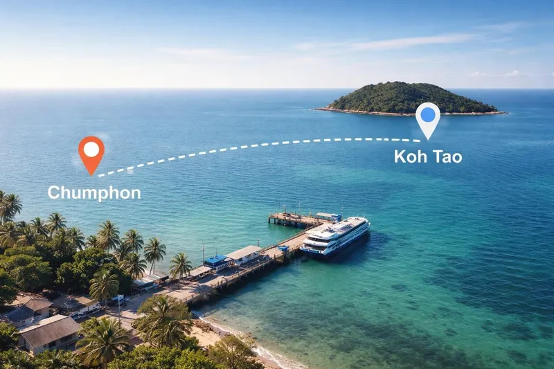 Ferry Koh Tao to Chumphon: Complete 2026 Guide