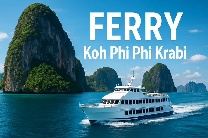 Ferry Koh Phi Phi Krabi Guide: Smooth Sailing Tips 2026