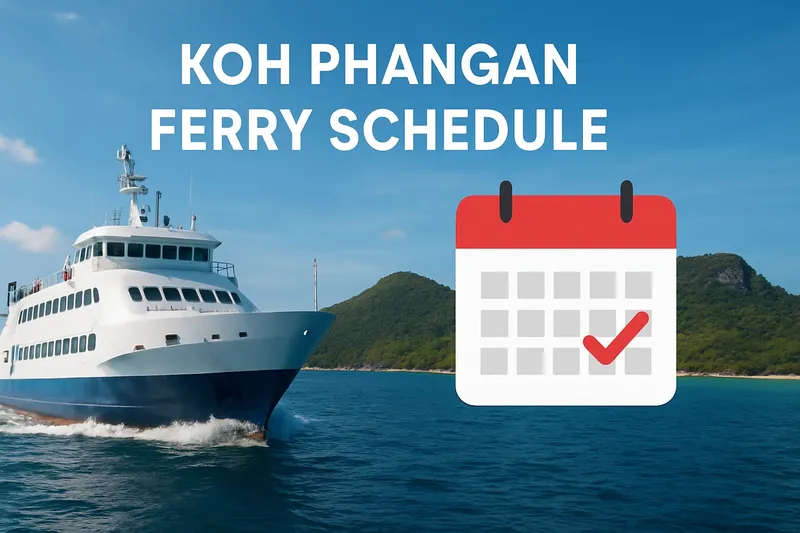 Koh Phangan Ferry Schedule Guide: Essential 2026 Tips