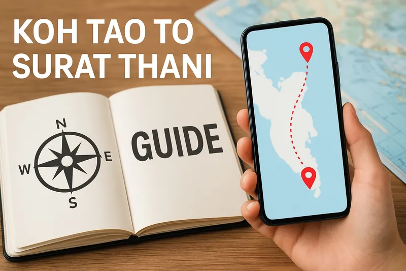 Koh Tao to Surat Thani Guide 2026: Routes, Tips & Travel Insights
