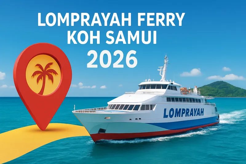 Lomprayah Ferry Koh Samui Guide: Routes, Tips & 2026 Insights