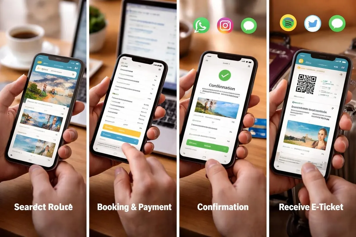 Speedboat booking workflow