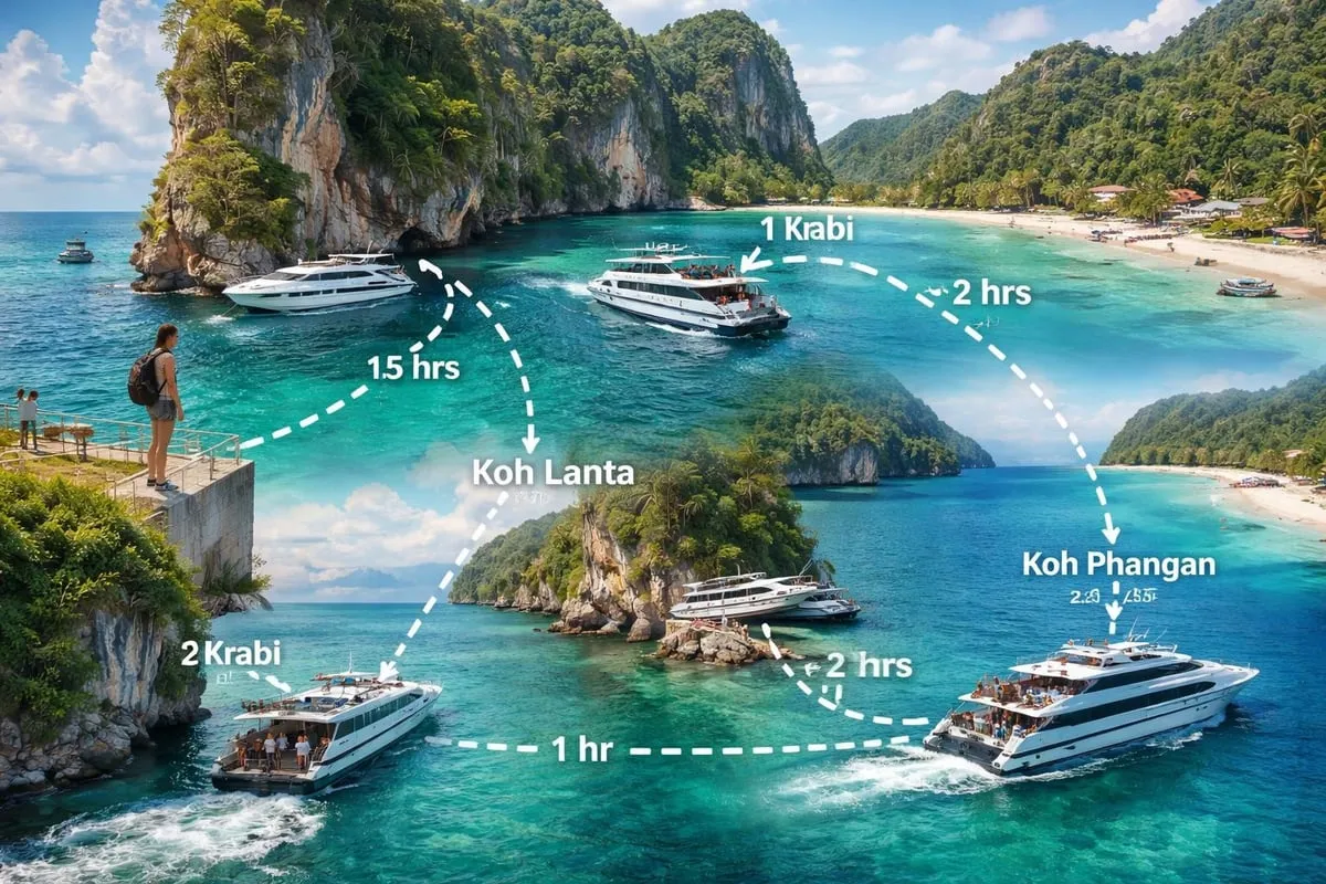 Island hopping route planning