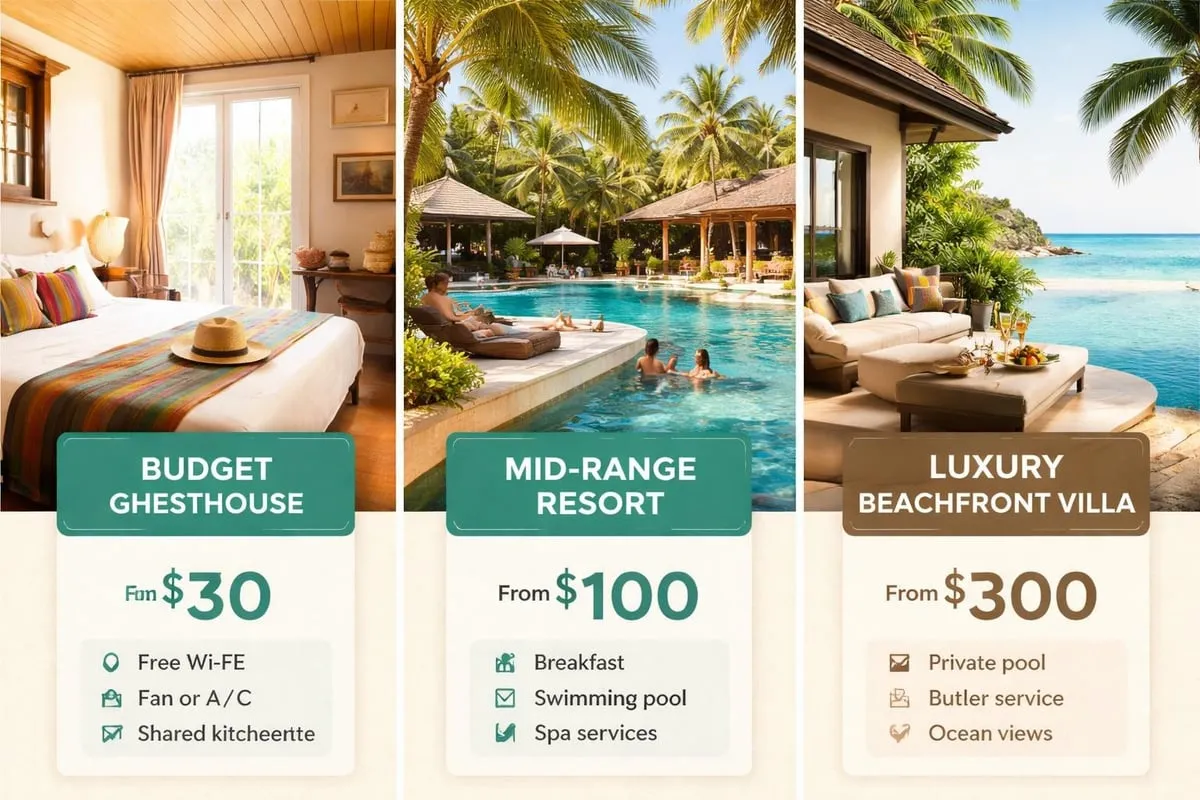 Hotel category comparison
