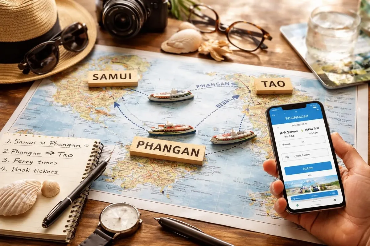 Multi-island journey planning